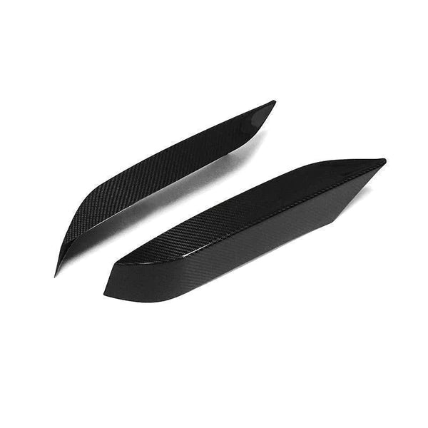 Carbon Fiber Front Upper Splitters - BMW F80 M3 & F82 / F83 M4 The Carbon Industries