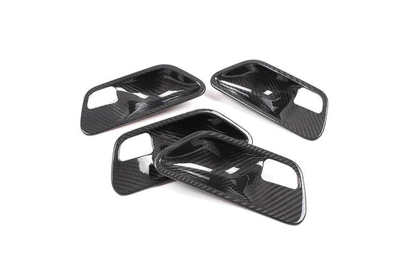 Carbon Fiber Interior Door Bowl Trim Set - BMW F Chassis