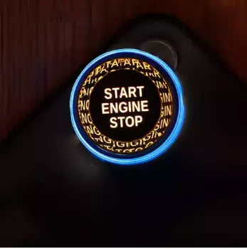 Crystal Colored Push Start Button - BMW F Chassis Accessories The Carbon Industries