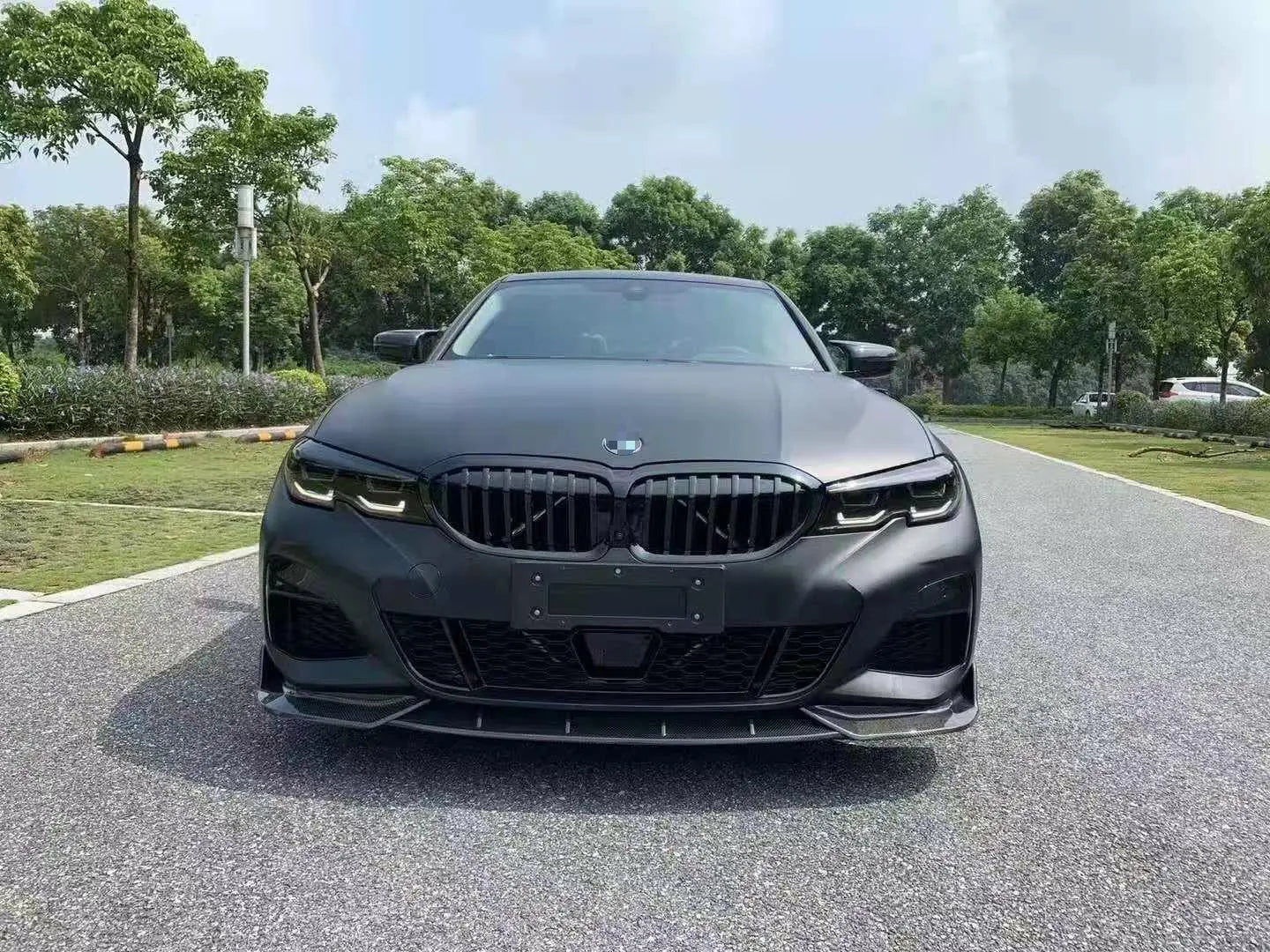 Carbon Fiber Front Lip for BMW G20 / G28 3 Series Pre-LCI