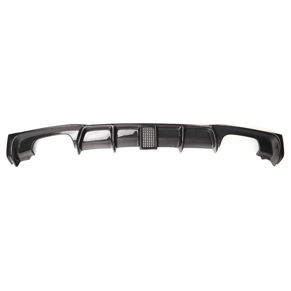M Sport Carbon Fiber Rear Diffuser with Brake Light for F30 3 Series