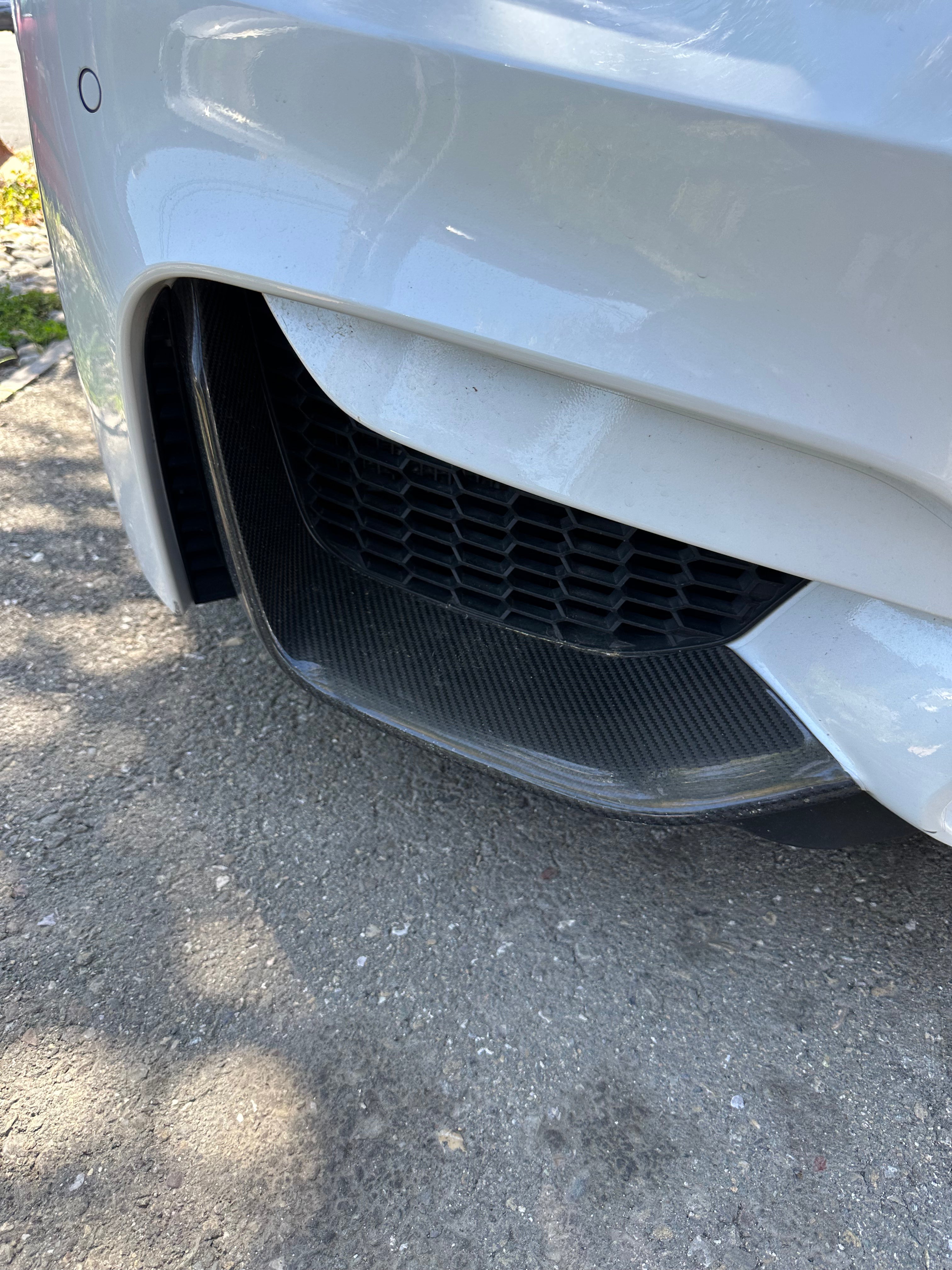 M Performance Carbon Fiber Front Low Splitters - BMW F80 M3 & F82 / F83 M4