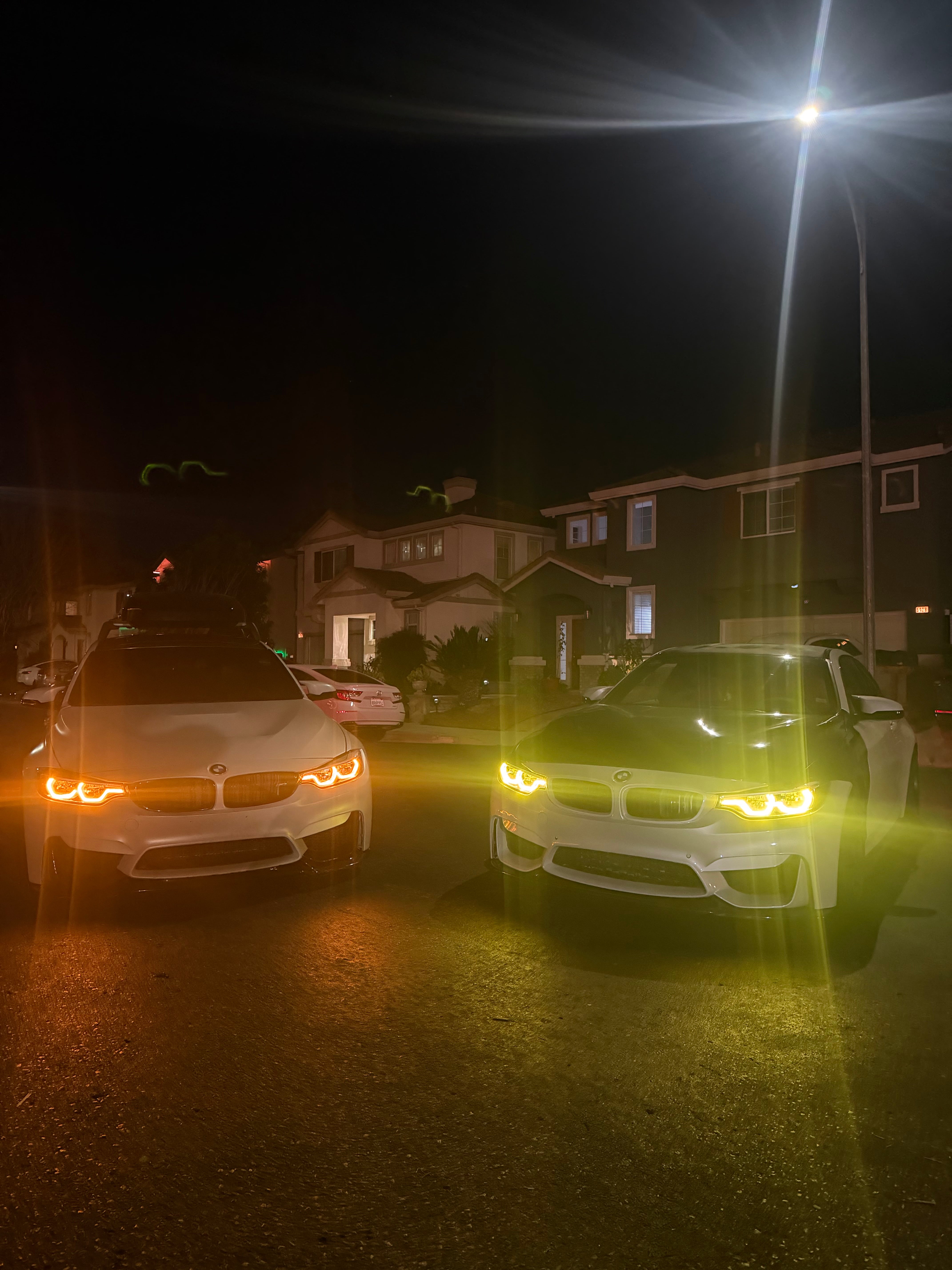 F8X Yellow/White/ Amber Switchable IKON PLUG N PLAY DRL Headlights - F80 M3 F82 F83 M4
