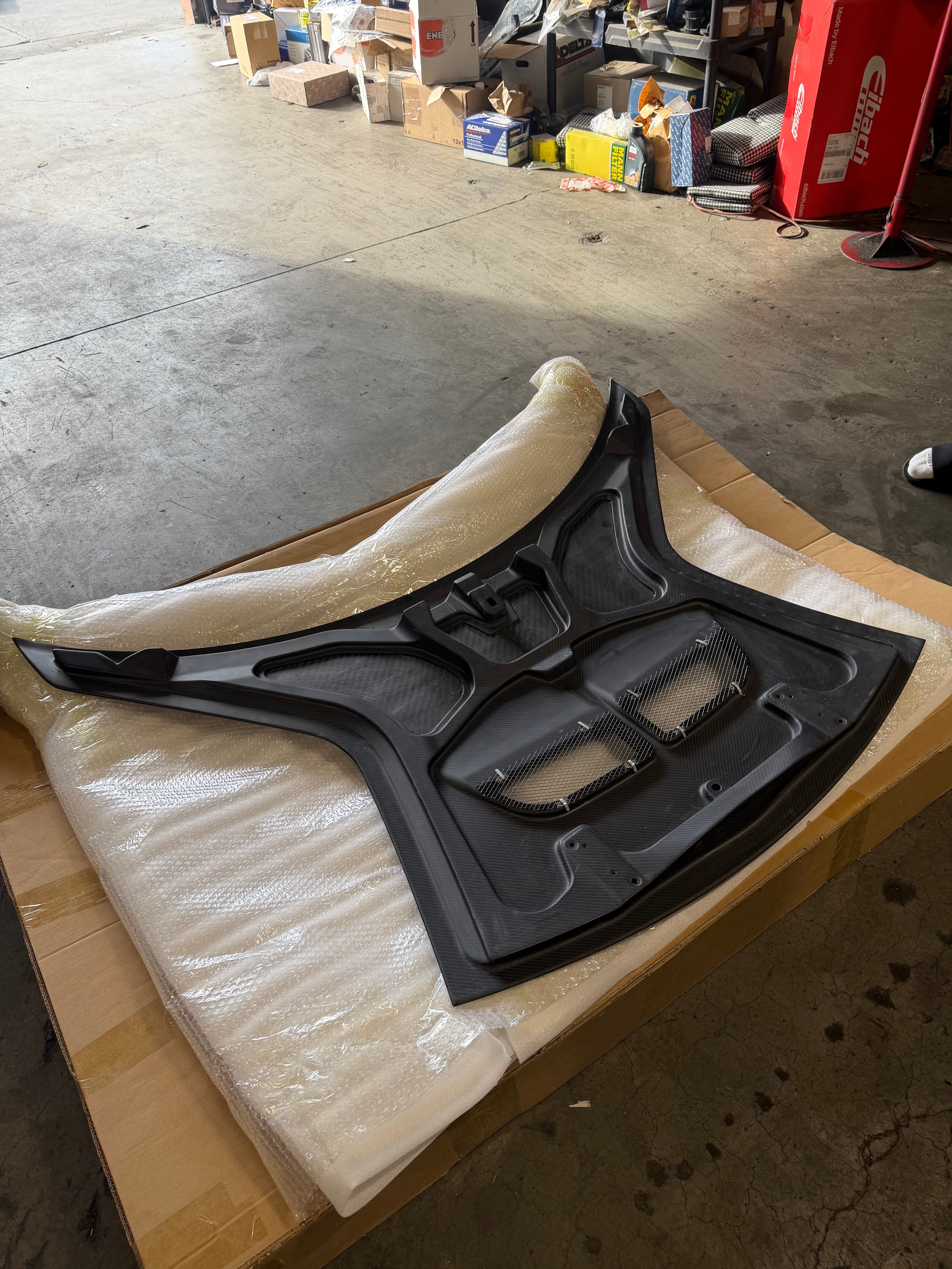 Carbon Fiber V Style Hood Bonnet -  Lotus Emira