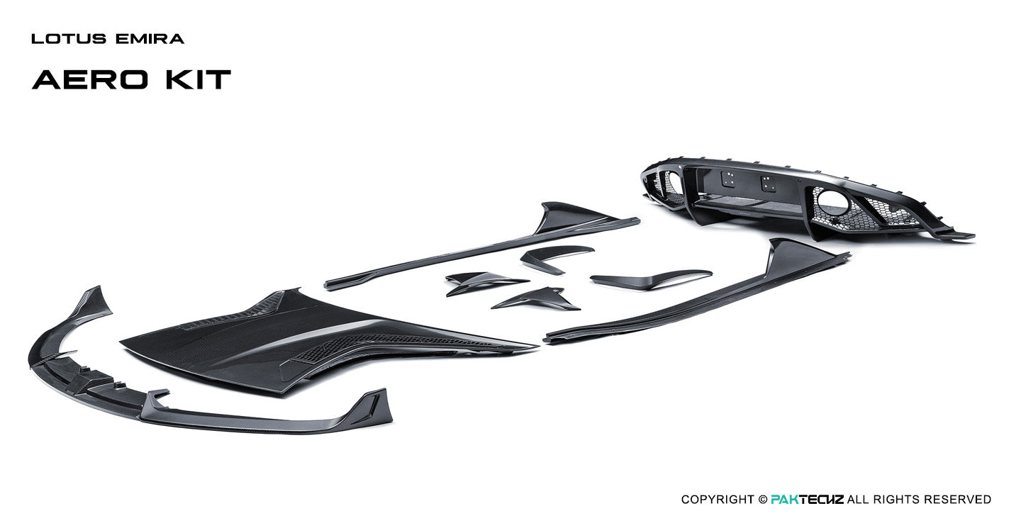 Lotus EMIRA Paktechz Design Carbon Fiber Body Kit