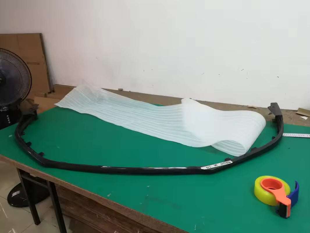 Carbon Fiber Front Bumper Lip Replacment - Porsche 991.2 Turbo + S (2016-2019)