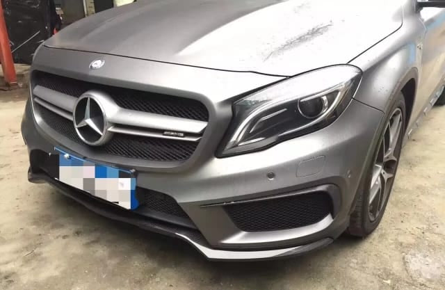 Carbon Fiber Performance Front Lip Splitter - Mercedes GLA