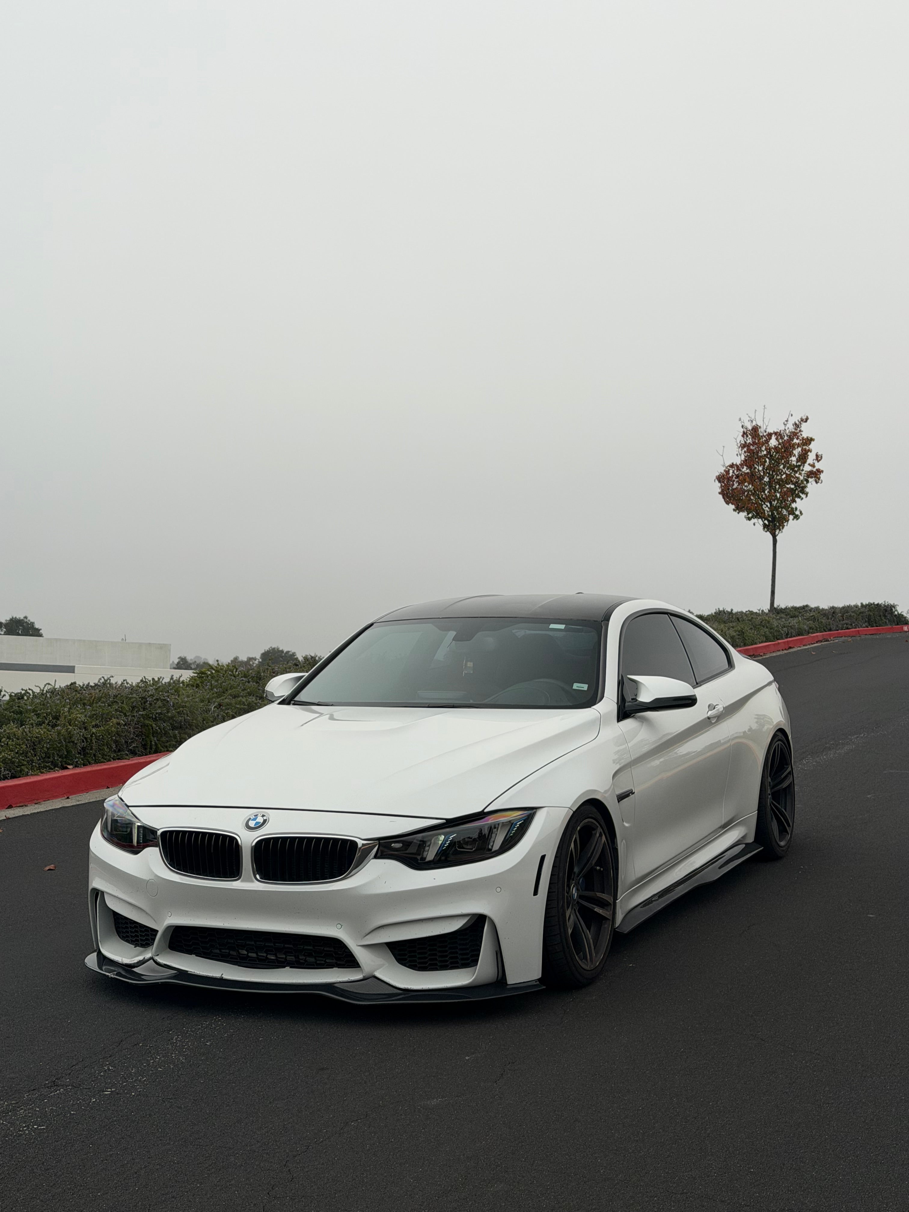 LED Switchable Yellow/White Snake Eye Style Headlights Replacement Set - BMW 4 Series F32 M3 F80 M4 F82 Headlights 2013-2019