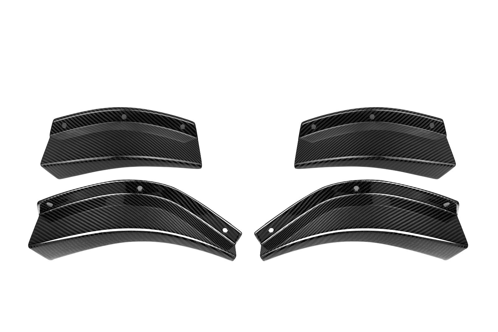 Carbon Fiber GT4 Style Front Canard - BMW G80 M3 & G82 M4