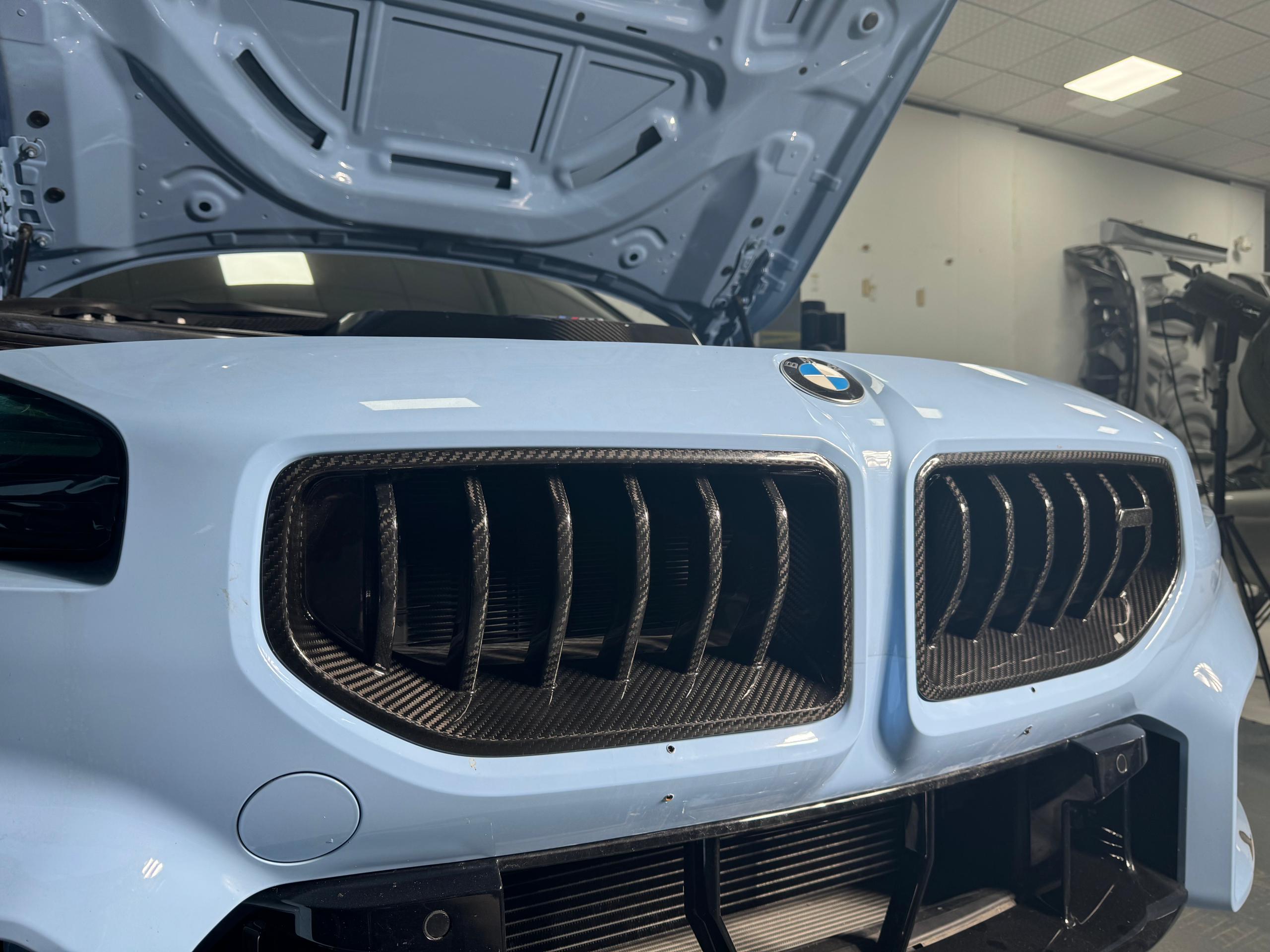 Prepreg Carbon Fiber AD Front Grille Replacement Set - BMW M2 G87