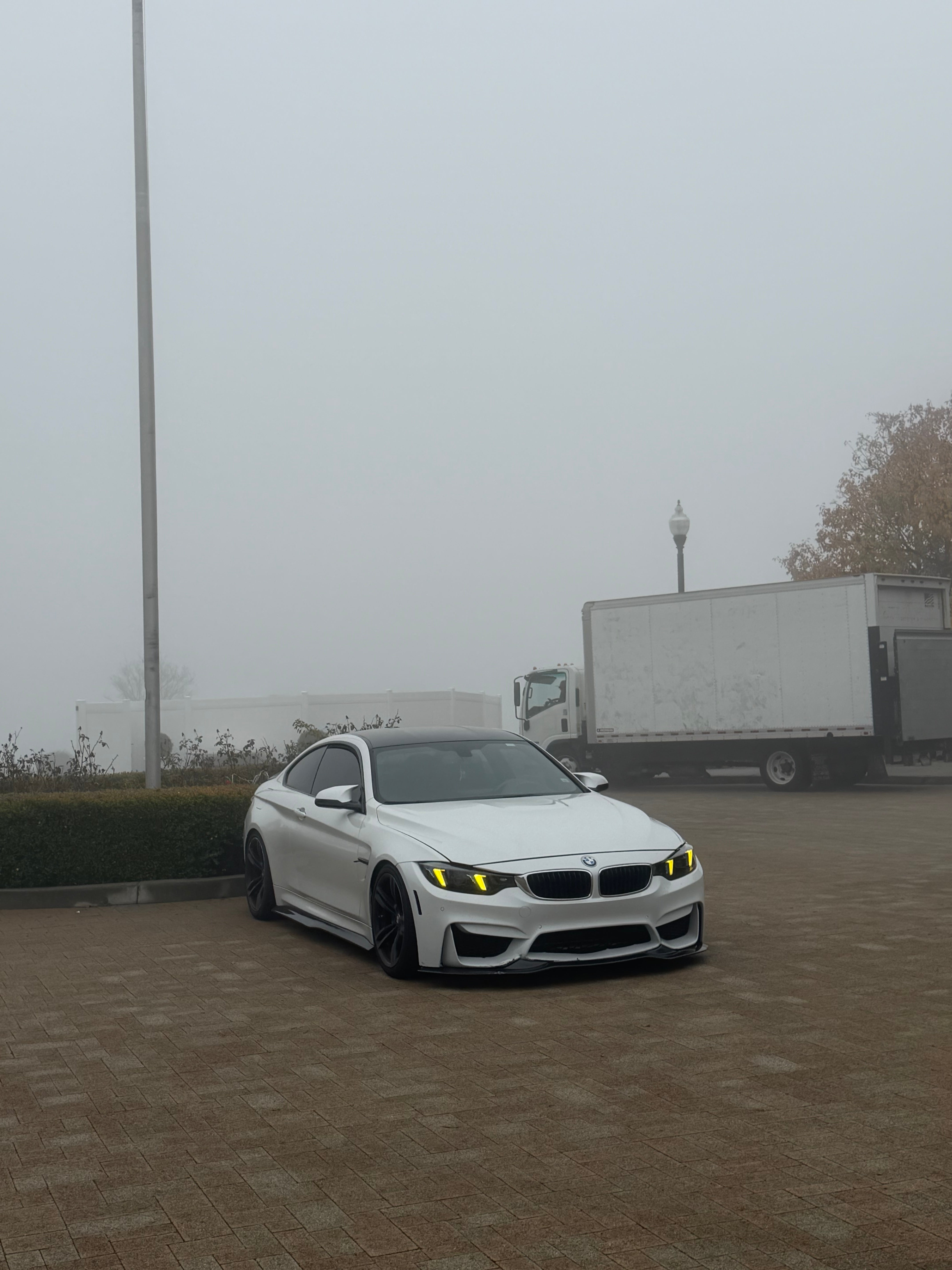 LED Switchable Yellow/White Snake Eye Style Headlights Replacement Set - BMW 4 Series F32 M3 F80 M4 F82 Headlights 2013-2019