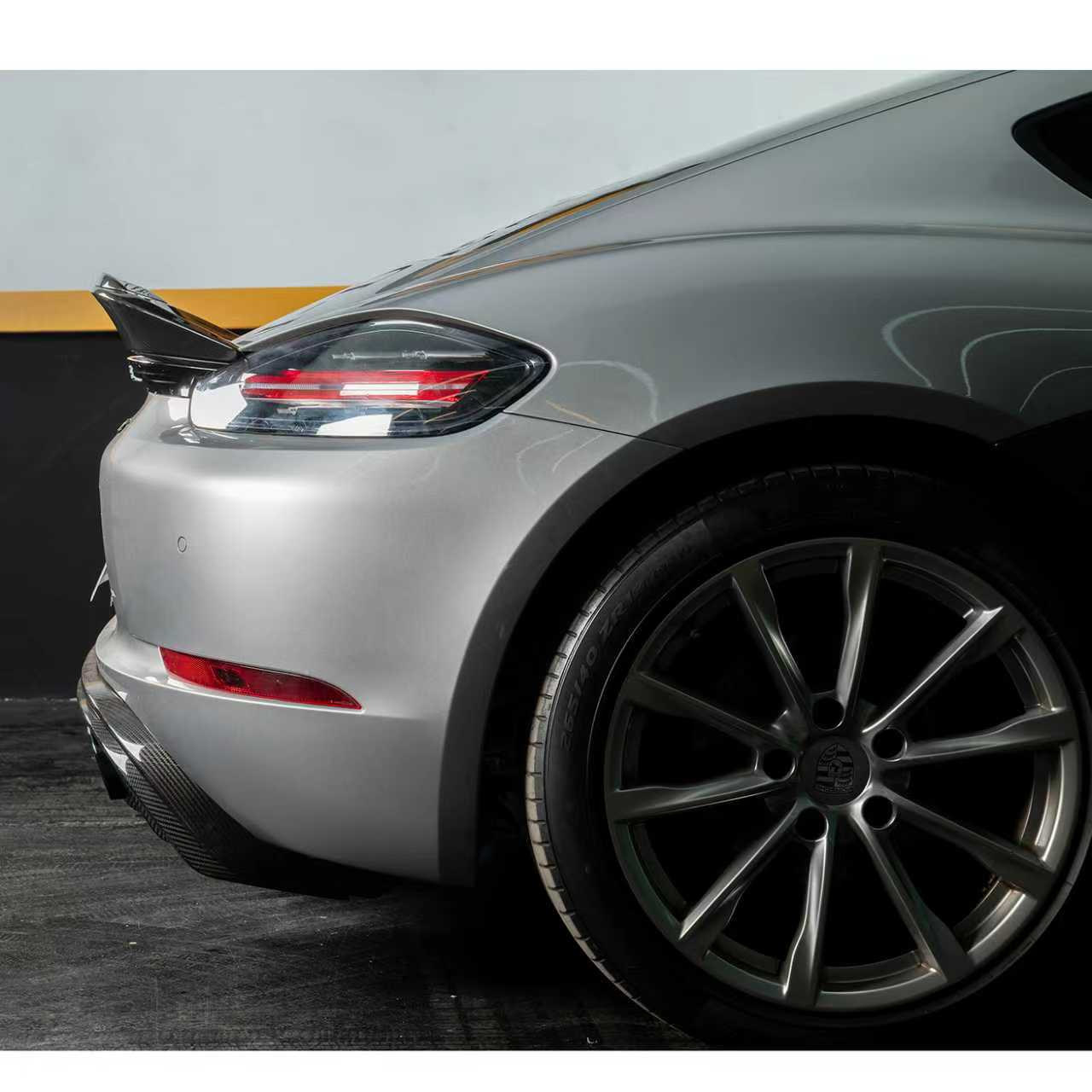 Carbon Fiber RS style Spoiler W/ base - Porsche Cayman S 718 GTS