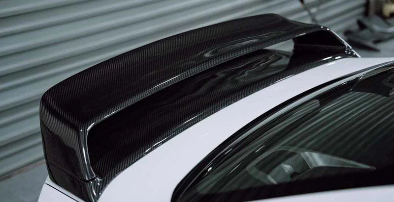 Dry Carbon Fiber Rear Trunk N Style Spoiler Wing w/ base - BMW G87 M2 / G42 M240i