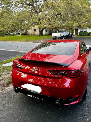 Carbon Fiber Agressive Spoiler - Infiniti Q60