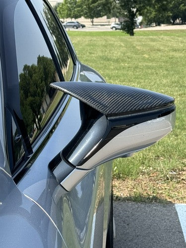 M style Carbon Fiber Mirror Cap Set - 21-24 LEXUS IS300 IS350 IS500