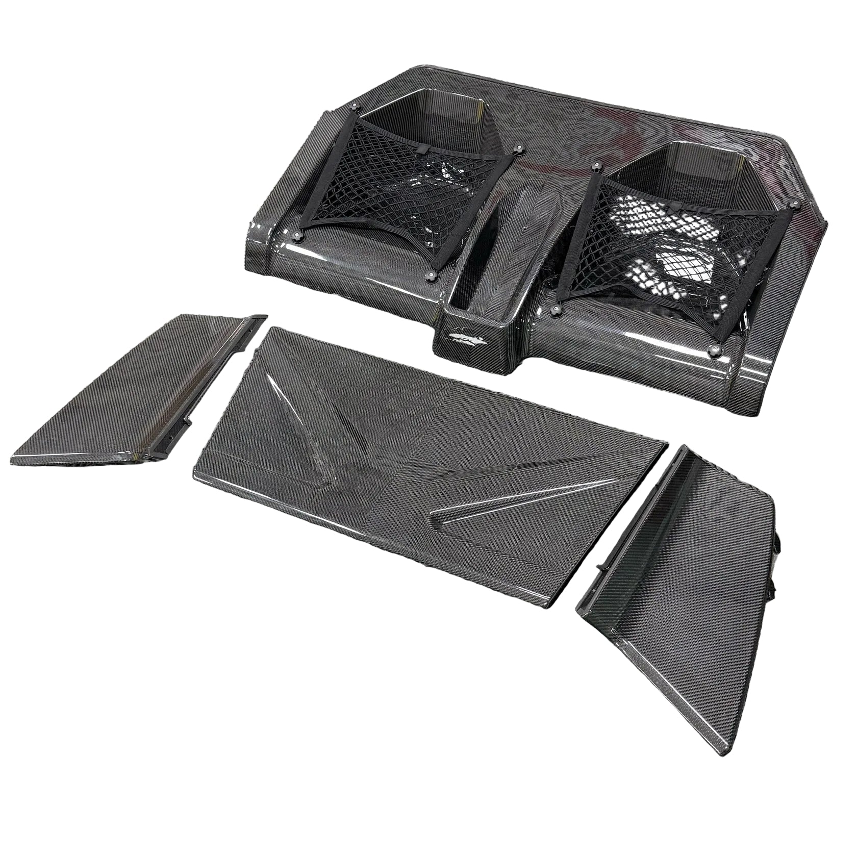 BMW G80 M3 G82/G83 M4 Carbon Fiber Rear Back Seat Delete Kit