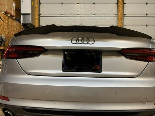 V Style Carbon Fiber Spoiler - AUDI B9 A5 S5 RS5 SPORTBACK