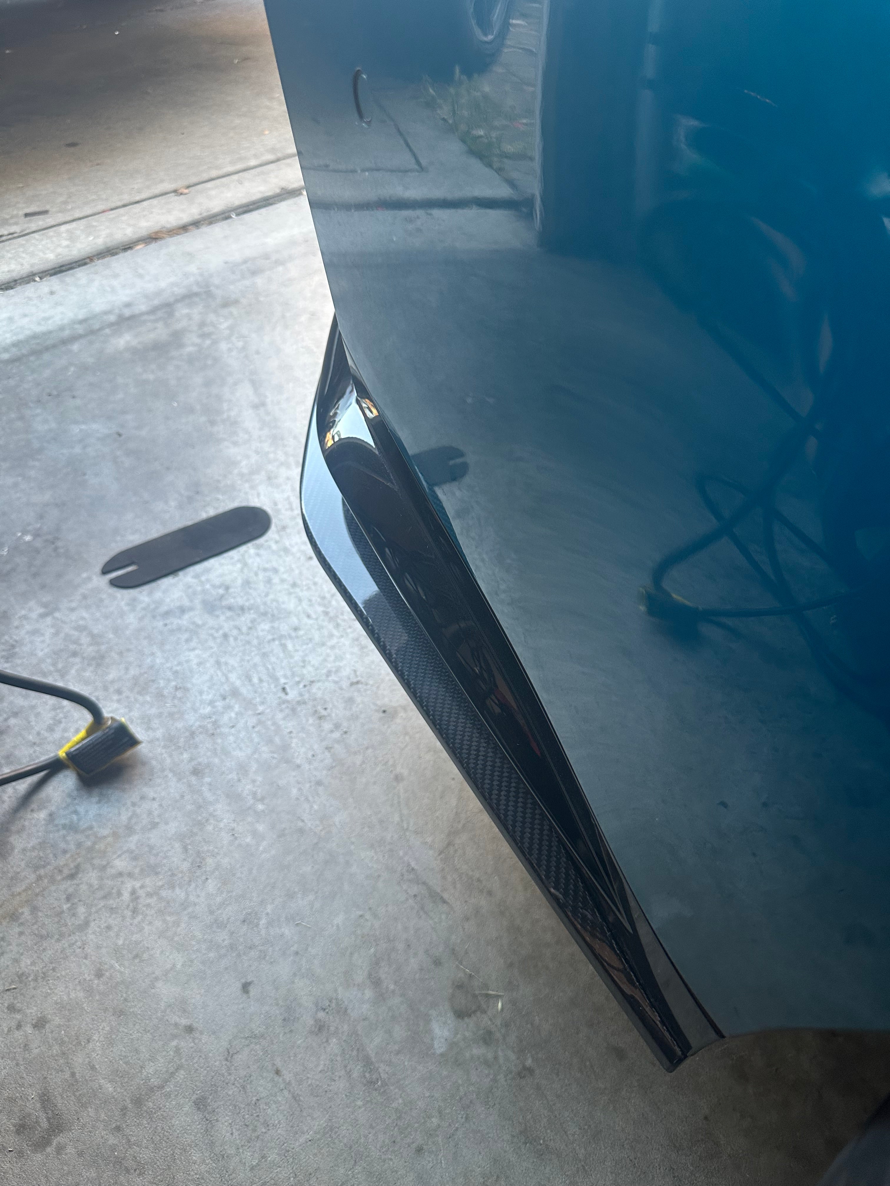 Dry Carbon Fiber Rear bumper Canard Extension - BMW G80 & G81 M3 / G82 & G83