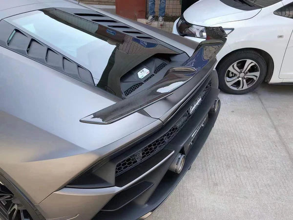 N style Carbon Fiber Rear Trunk Spoiler Wing - Lamborghini Huracan LP580/LP610/EVO