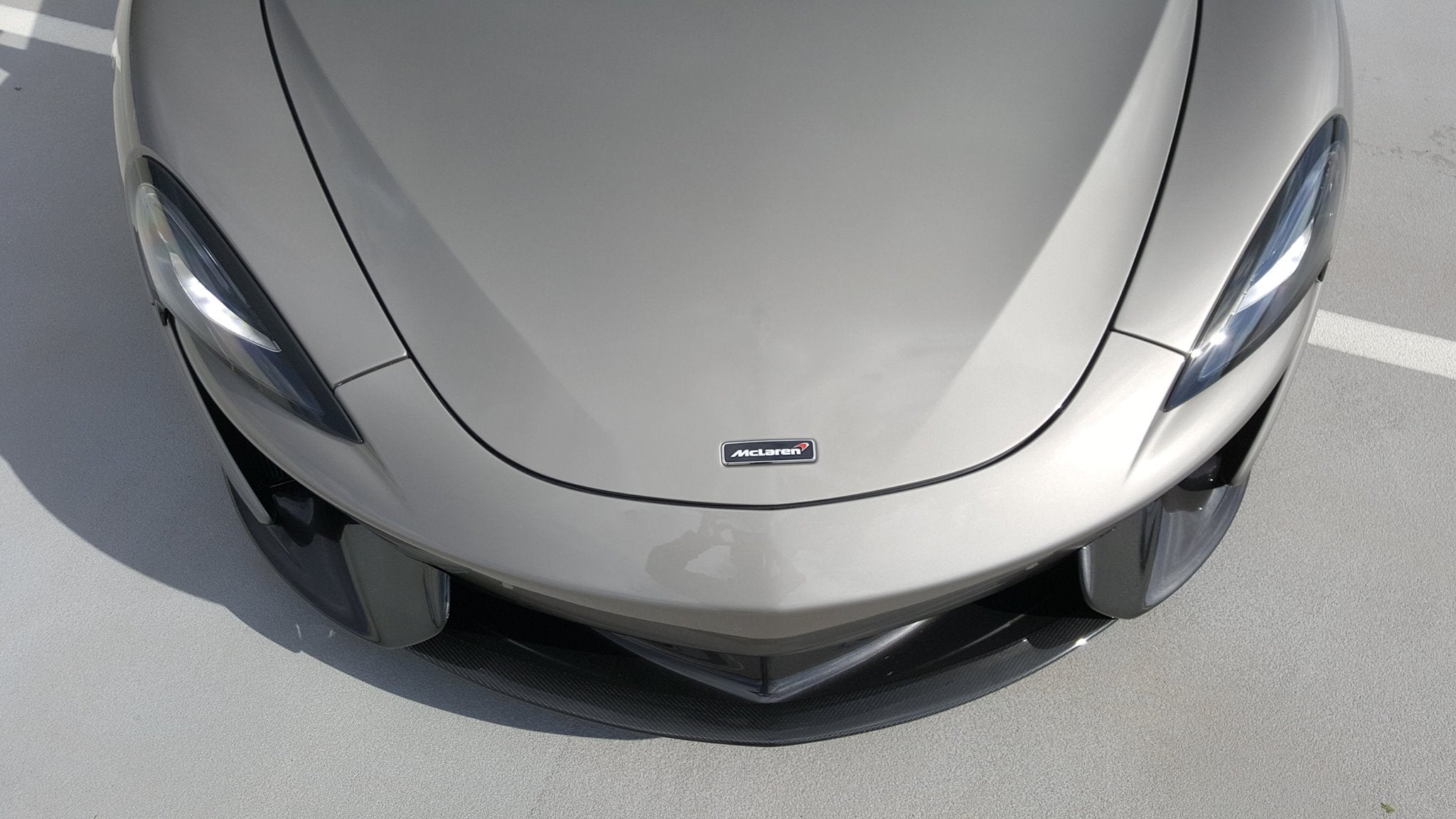 Novit Style Carbon Fiber Front Lip - Mclaren 570S