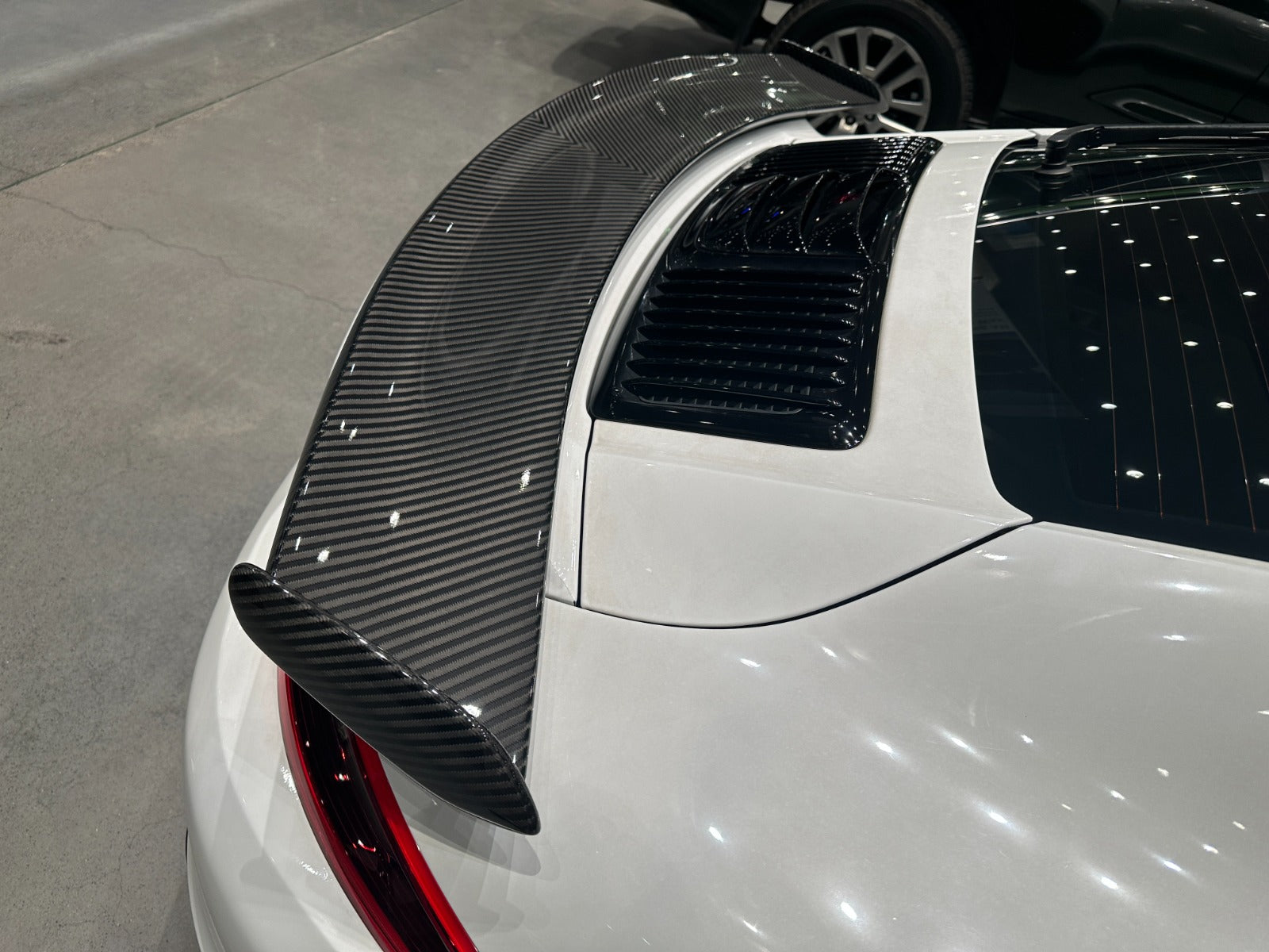 Carbon Fiber Rear Wing - Porsche 911 991 Turbo S 2012-2018