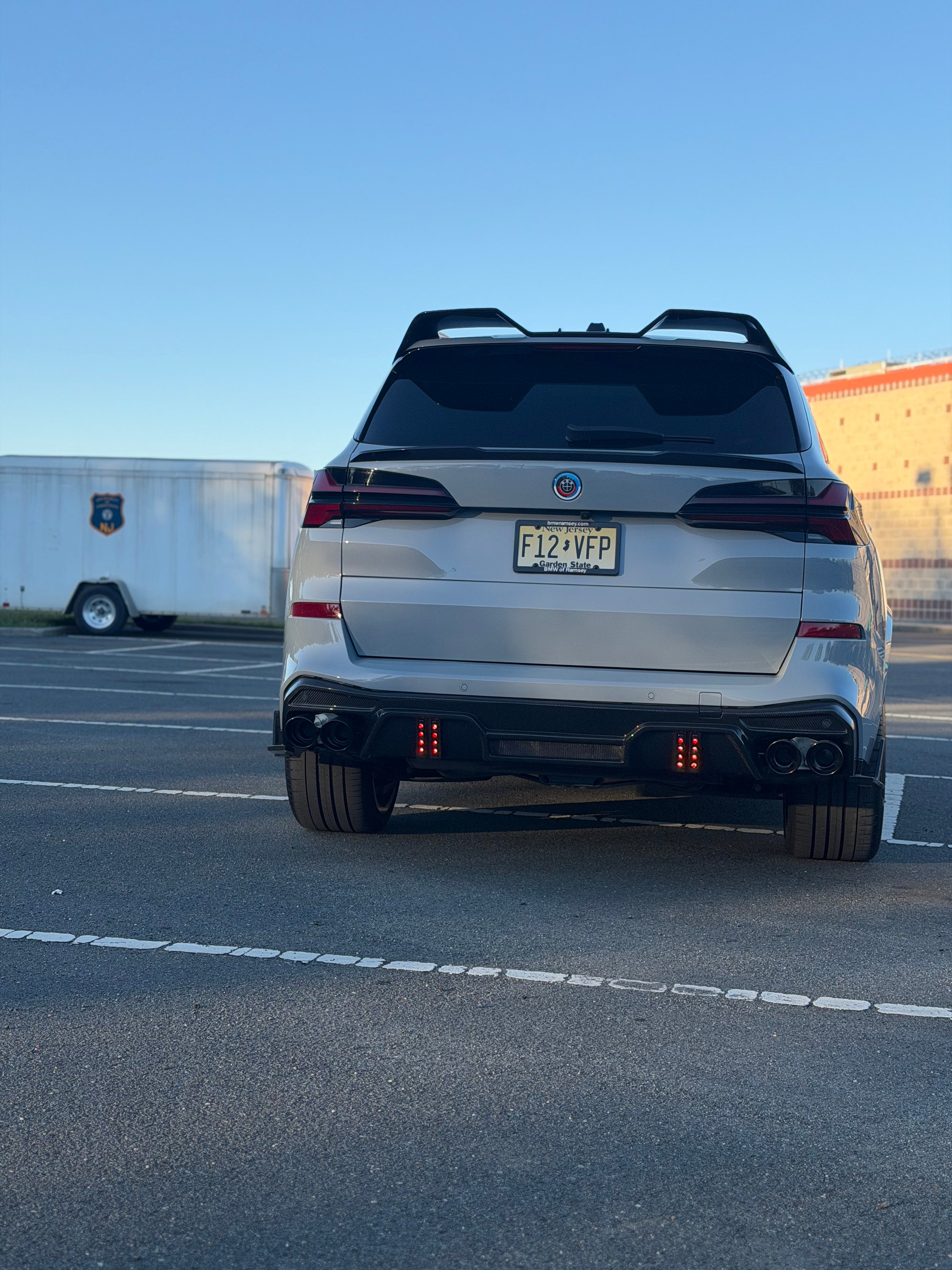 Carbon Fiber LD Front Lip & Rear Diffuser Combo -  BMW G05 X5 LCI