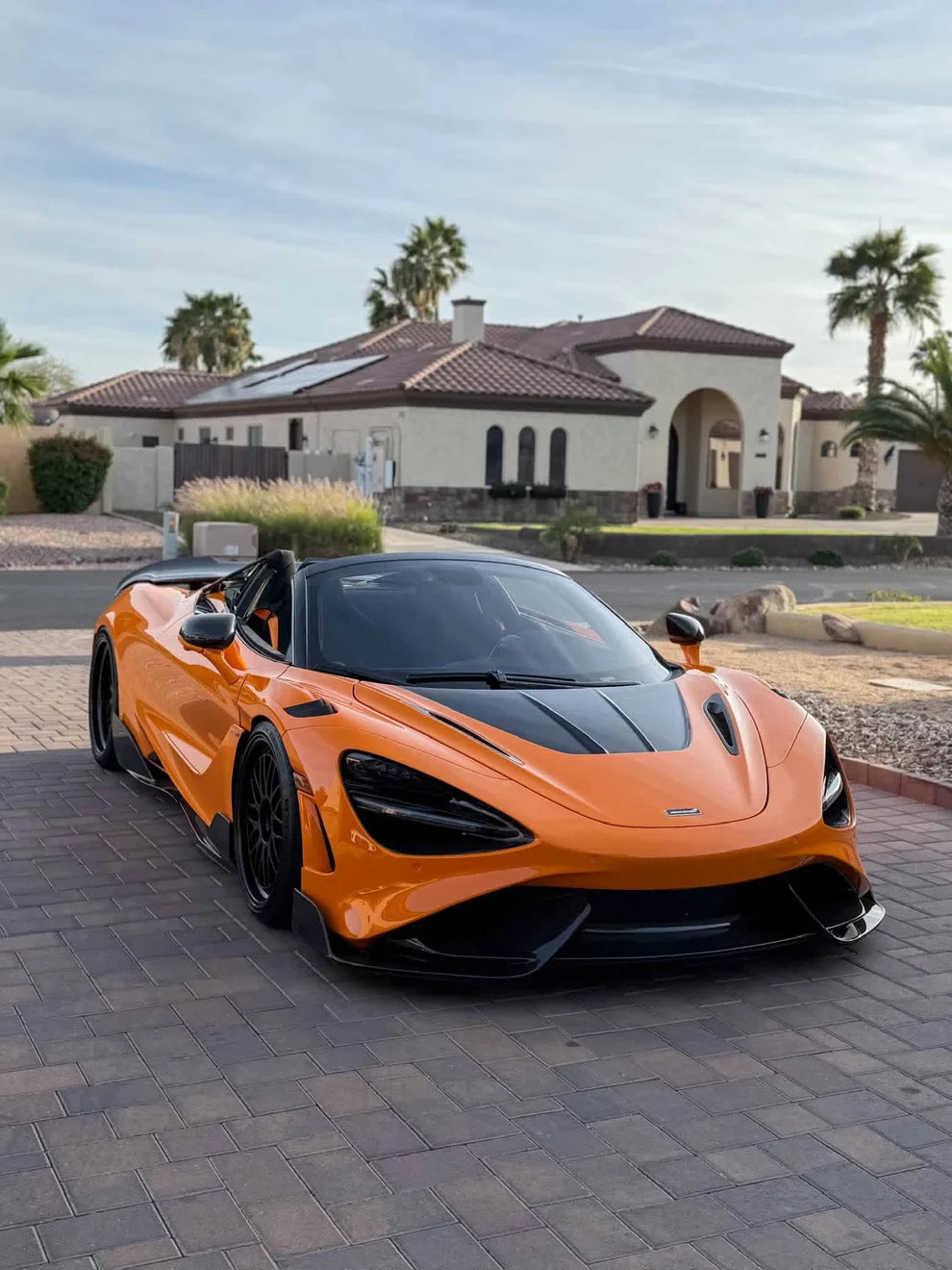 McLaren 720s/750s/765Lt Carbon Fiber R Style Hood Bonnet
