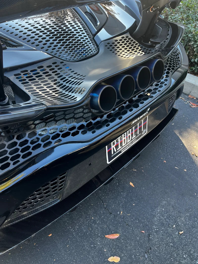 McLaren 765LT Titanium X Pipe Exhaust System - M840T 4.0T V8 Engine  McLaren 720S 720