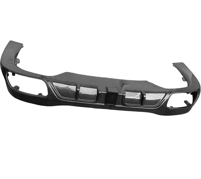 Carbon fiber Rear diffuser W/ LED - Mercedes Benz W206 C Class