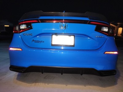 Carbon Fiber C Trunk Spoiler - 2022-2026 Civic Hatchback Civics  Type R FL5