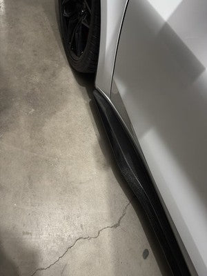 Carbon Fiber Side Skirt - 23-26 Corvette C8 Z06