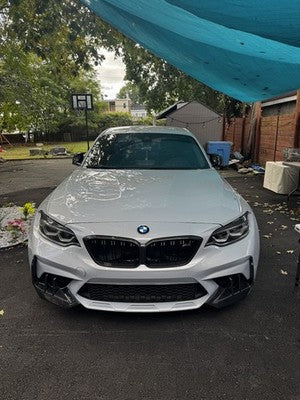 Carbon Fiber CTM Front Bumper Airduct Fins - 19-2021 BMW F87 M2C