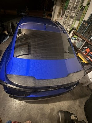 Carbon Fiber Trunk Spoiler JDM - 2021-2025 Lexus IS300 IS350 F Sport