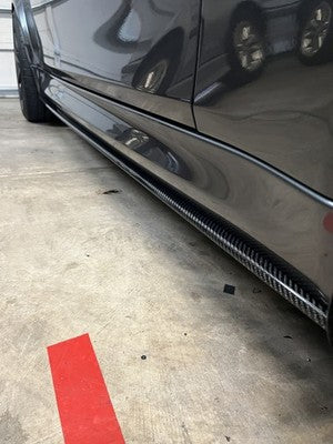 MP Style Carbon Fiber Side Skirts - BMW F82 / F83 M4 F80 M3