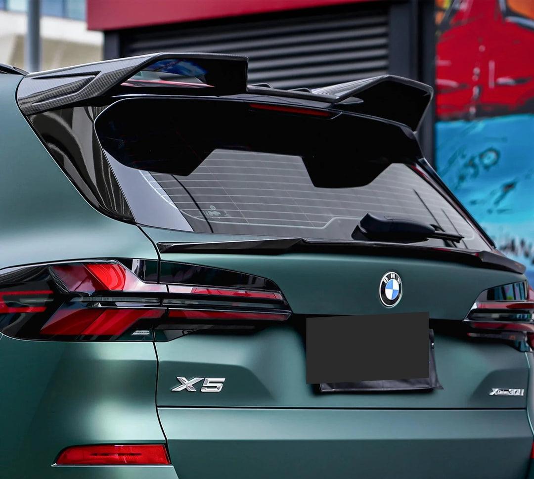 BMW X5 G05 Dry Carbon Fiber TK Top Wing / Spoiler