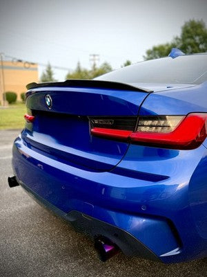 OE Style Carbon Fiber Rear Trunk Spoiler - BMW G80 M3 / G20 3 Series