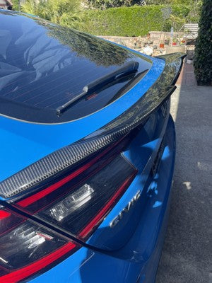 Carbon Fiber C Trunk Spoiler - 2022-25 Civic Hatchback Civics