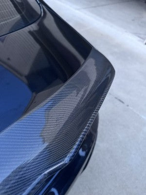 PSM Style Carbon Fiber Trunk Spoiler - Audi RS5 / S5 / A5 B8 & B9