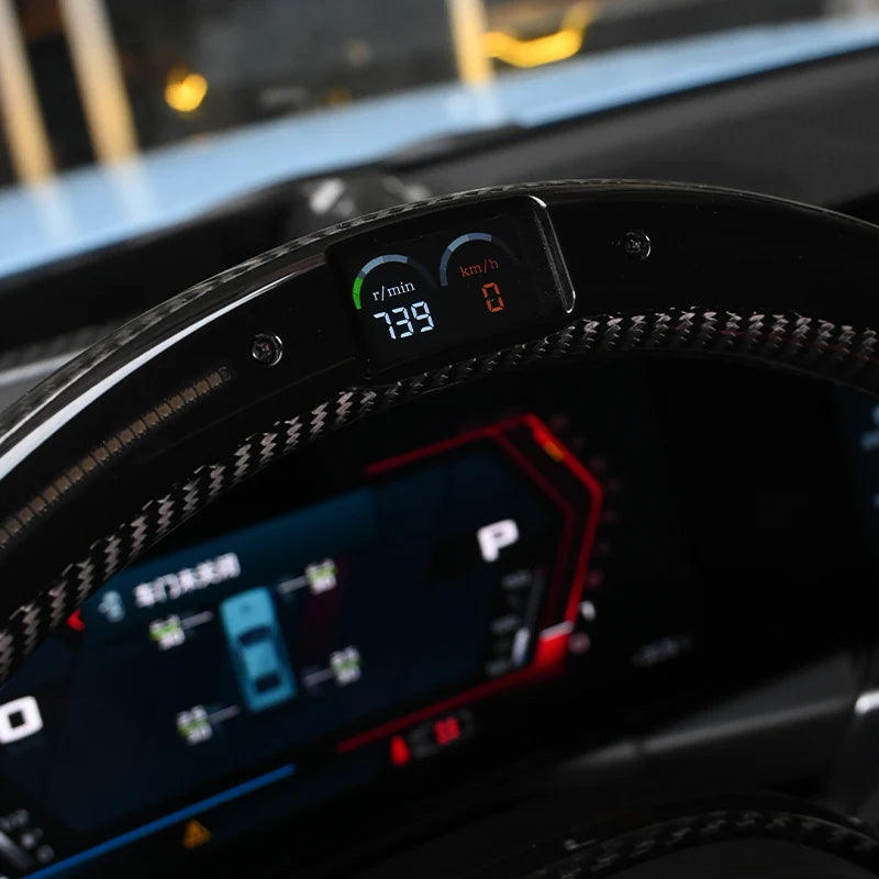 Carbon Fiber Steering Wheel W/LED Screen Display For BMW G80 M3 G82 M4 G87 M2