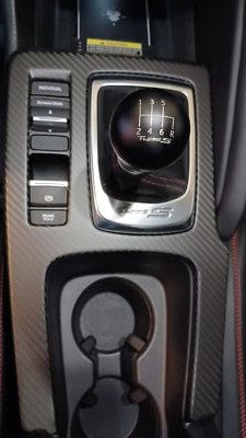 Matte Carbon Fiber Center Console Panel Cover -  Acura Integra Type S 2023-2025