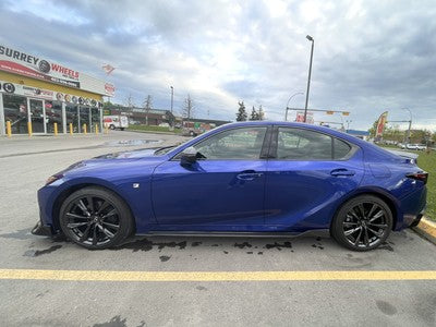 Carbon Fiber Winglet Side Skirt Extension -  21-25 Lexus IS300 IS350