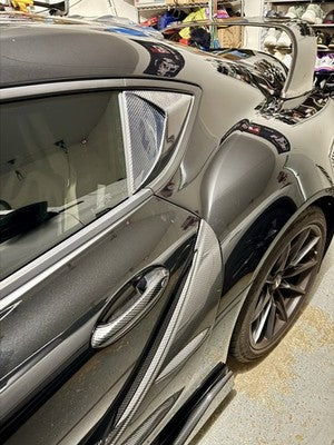 Carbon Fiber CTM Side Air Duct vent Window Cover - Toyota Supra A90 A91 Mk5