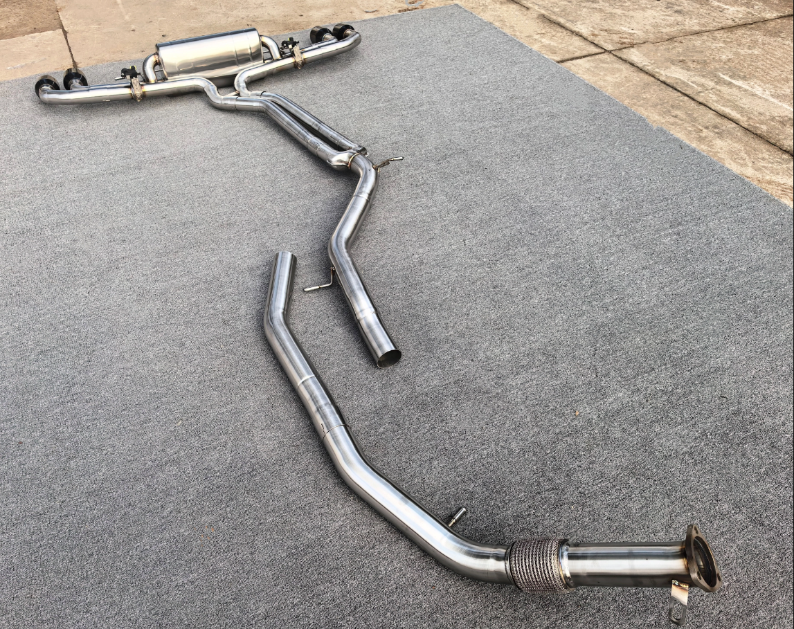 Performance Racing Full Exhaust System - PORSCHE Cayenne 2.9T 3.0T 2019-2023