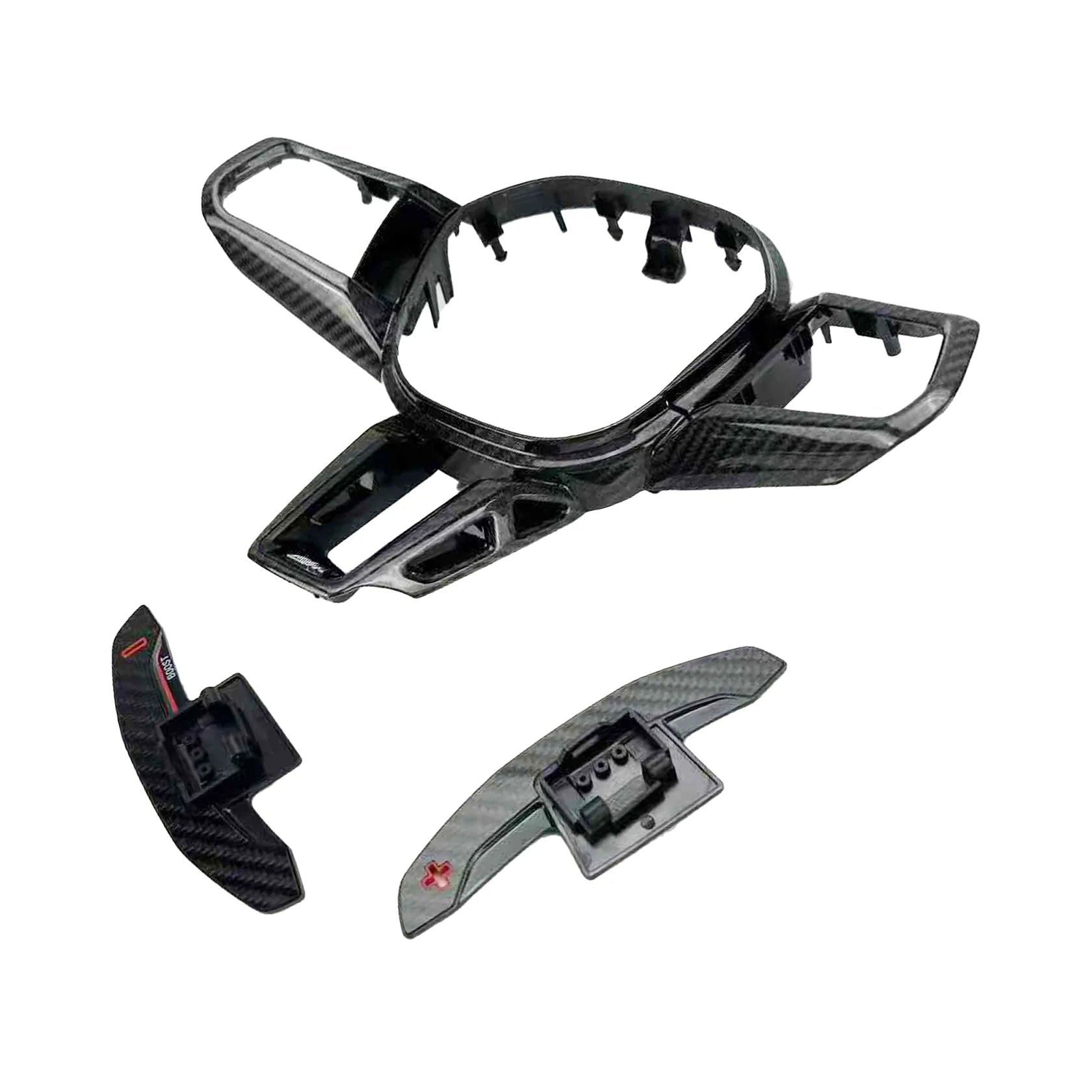 Carbon Fiber Steering Wheel Center Trim CS Style - BMW M5 G90 G99