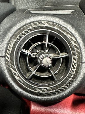 Carbon Fiber AC Air Vent Outlet Cover - Lexus IS250 IS300 IS350 IS 250 IS F Sport 2021-2024