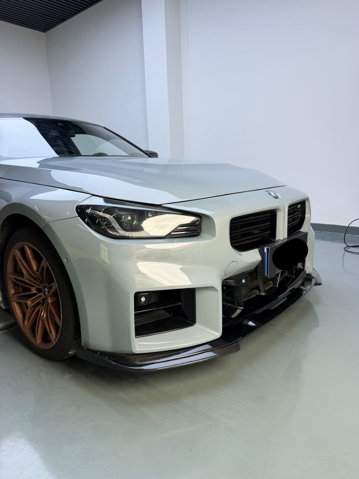 PrePreg Carbon fiber 3d Style Front Splitter Lip - BMW G87 M2
