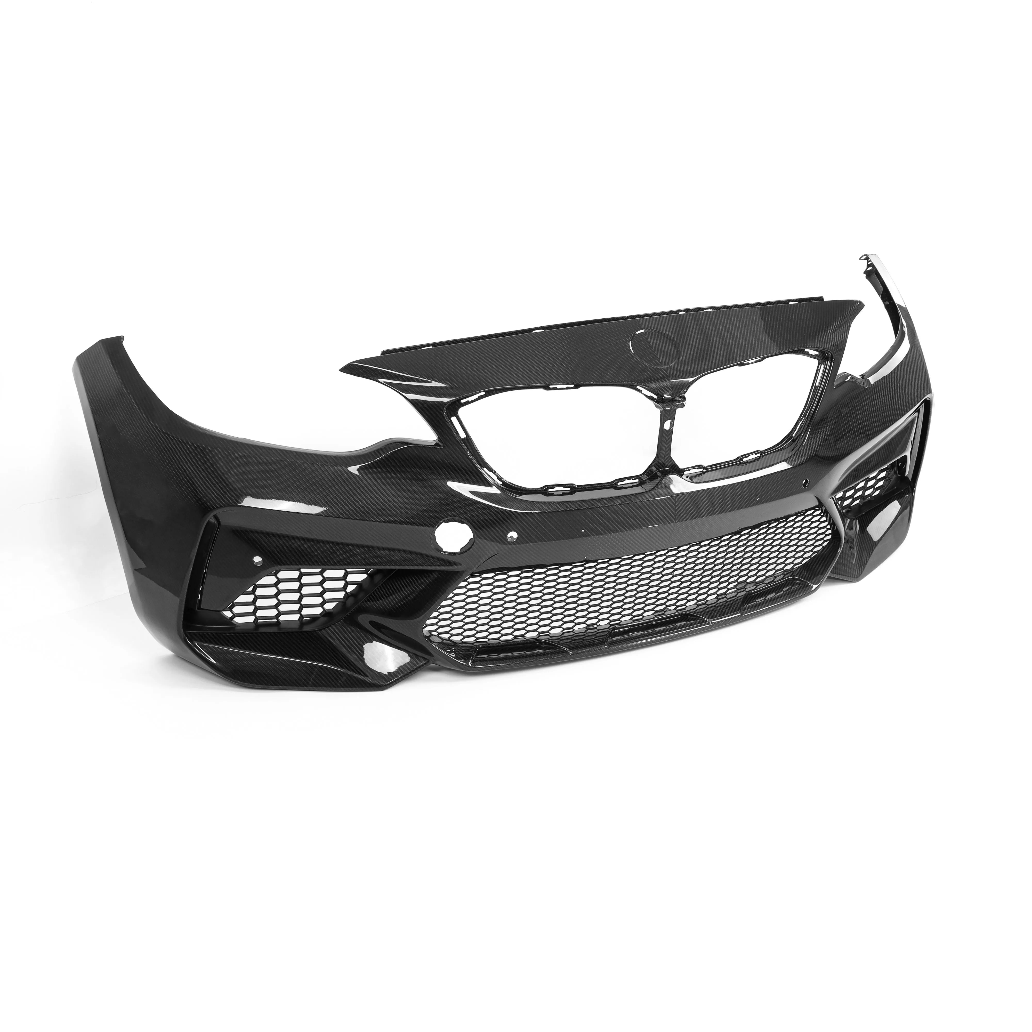 Prepreg Full Carbon Fiber Front & Rear Bumper Replacement- BMW M2C/M2 F87 2014-2022