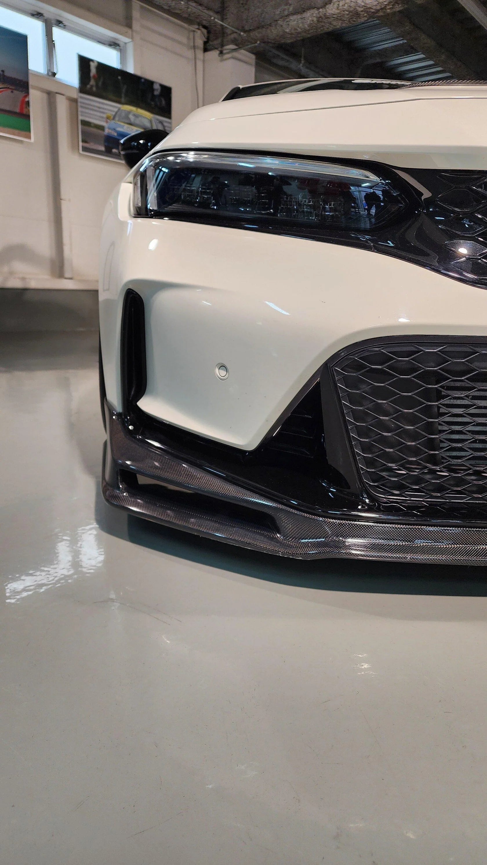 Carbon Fiber SN Front Lip -  Honda Civic Type R FL5
