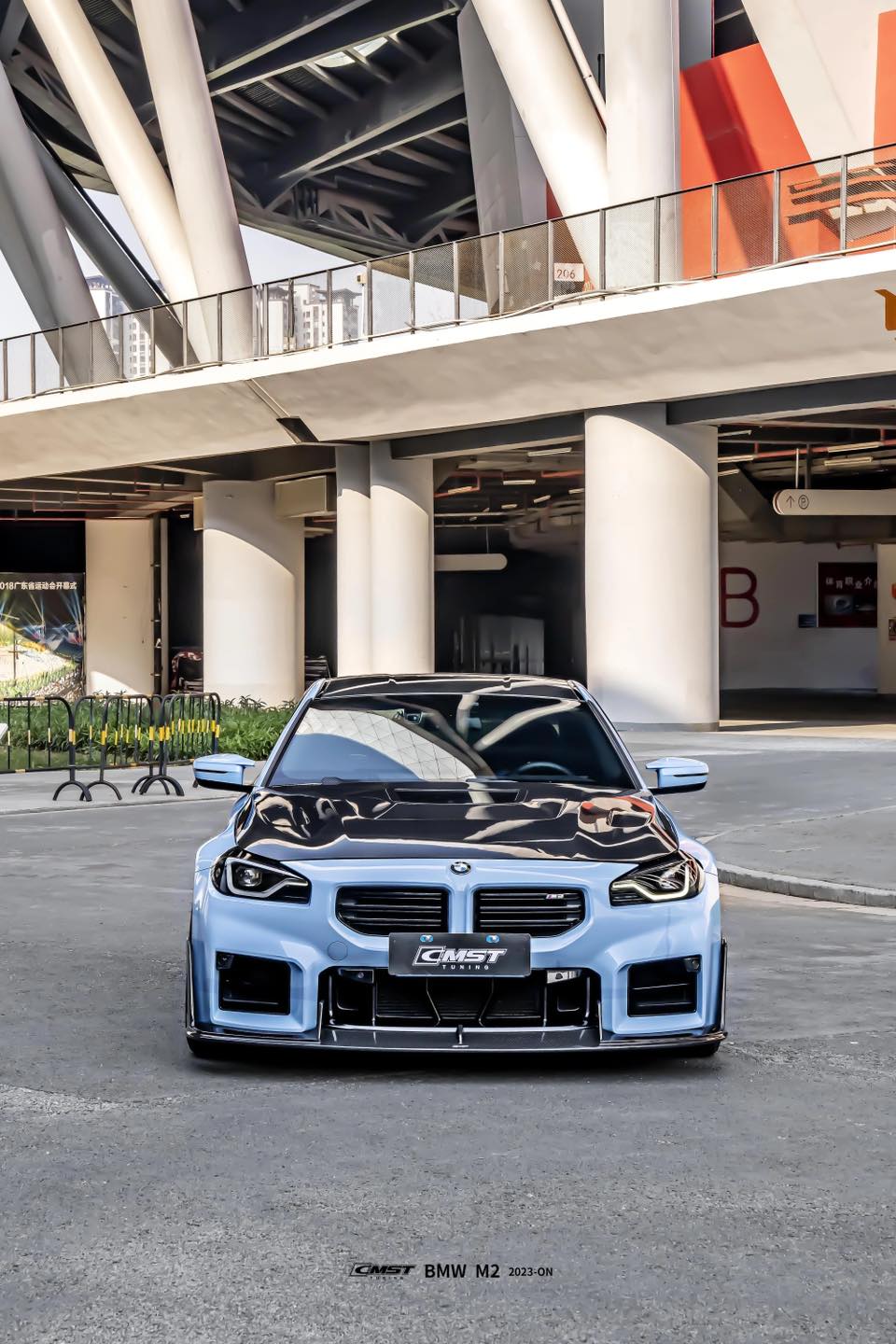 Carbon Fiber CT w/ Transparent Window Engine Bonnet Hood - BMW M2 / M2C G87 & 2 Series M240 230 G42