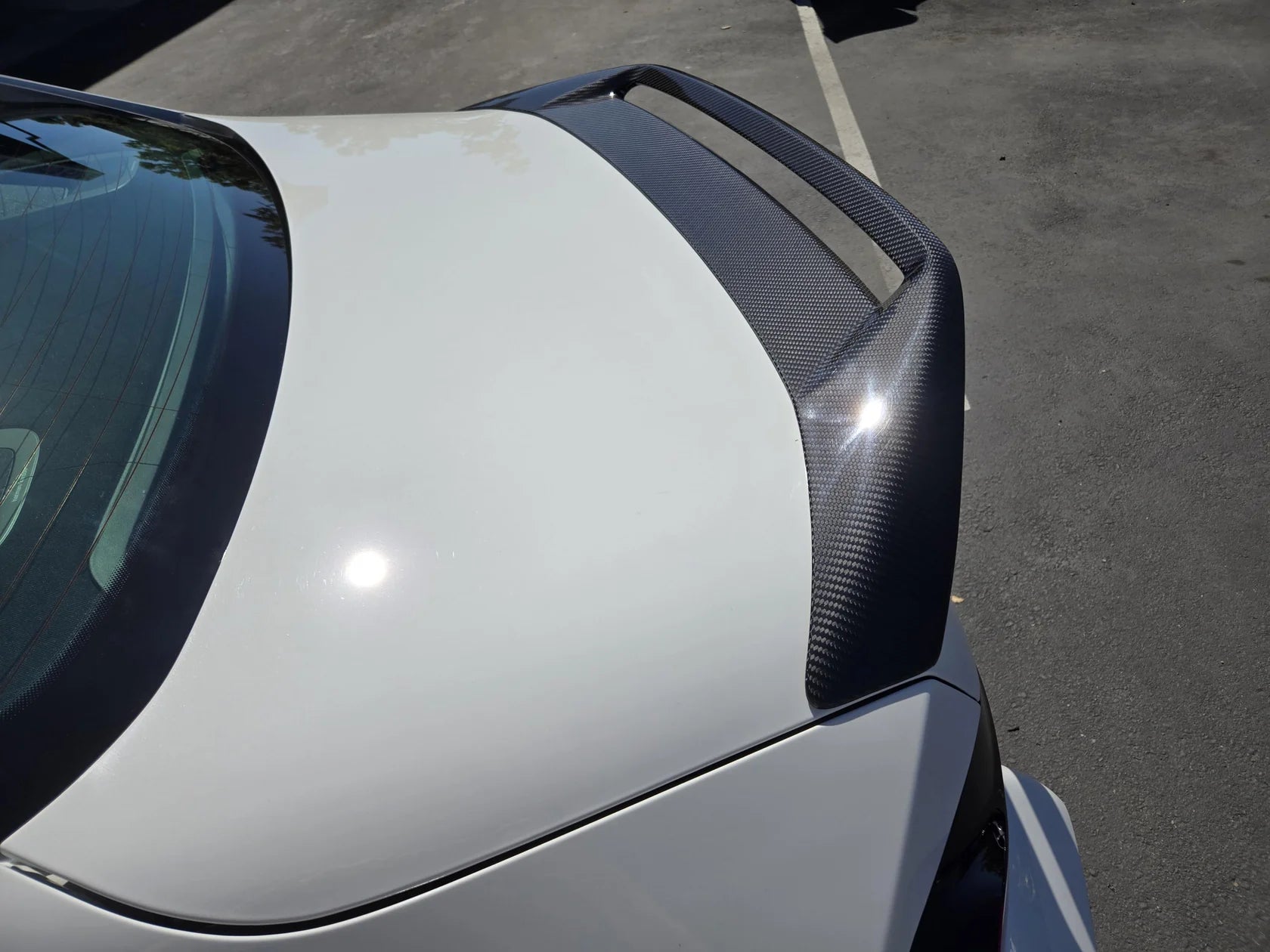 prepreg Carbon Fiber AD Style Rear Trunk Spoiler - BMW M2 G87 2 Series G42